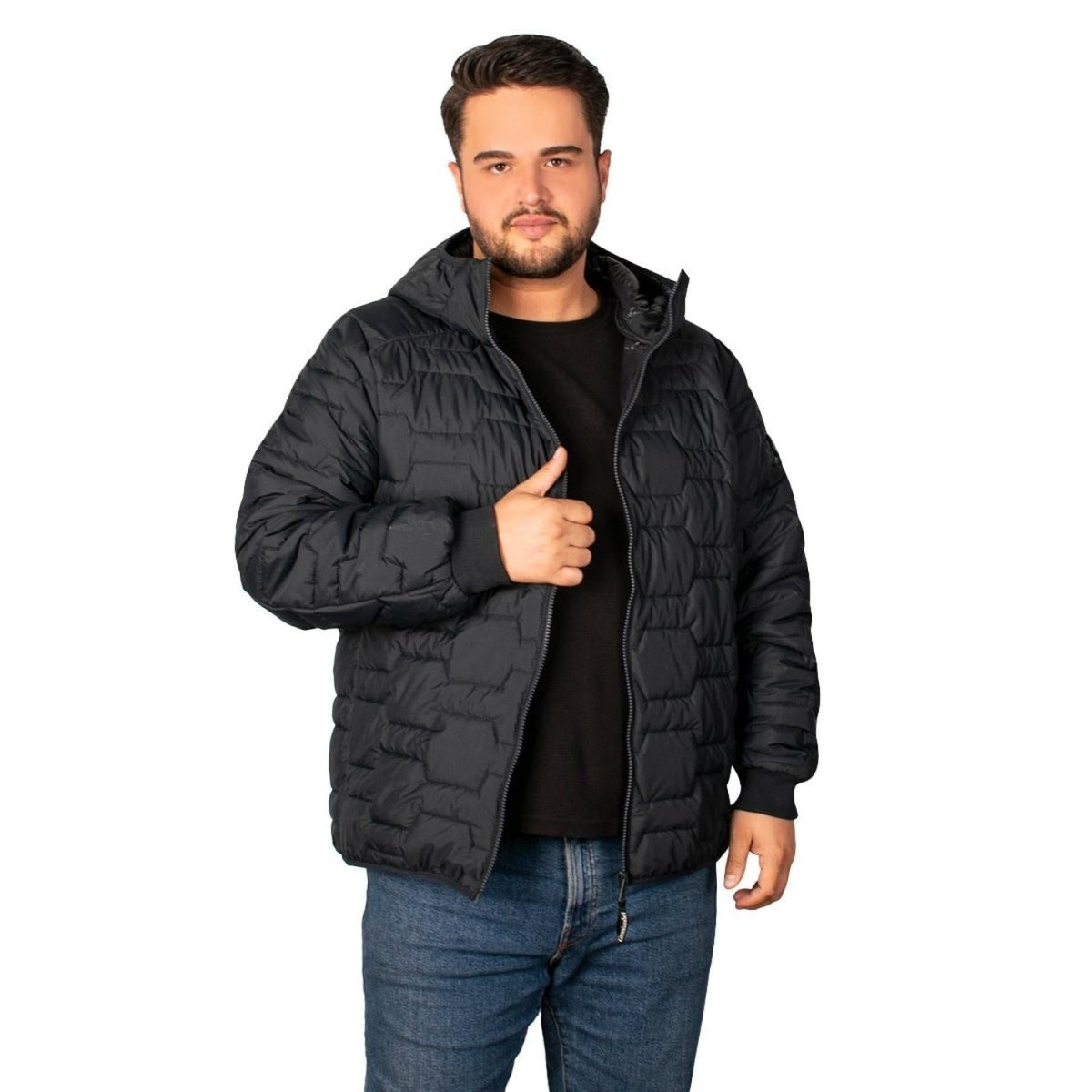 Chamarra Capitonada Hombre Plus Size - Greenlander
