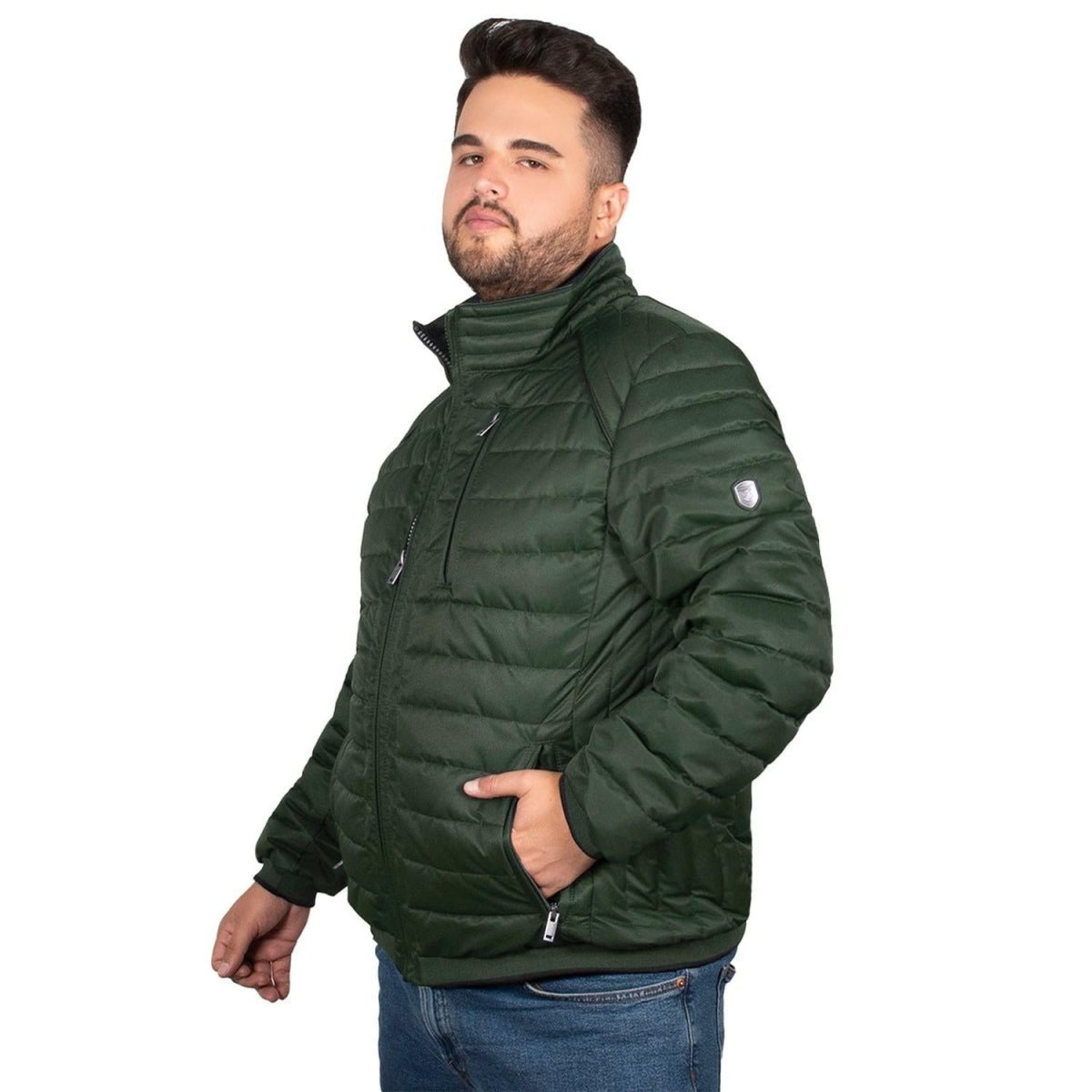 Chamarra Capitonada Hombre Plus Size - Greenlander