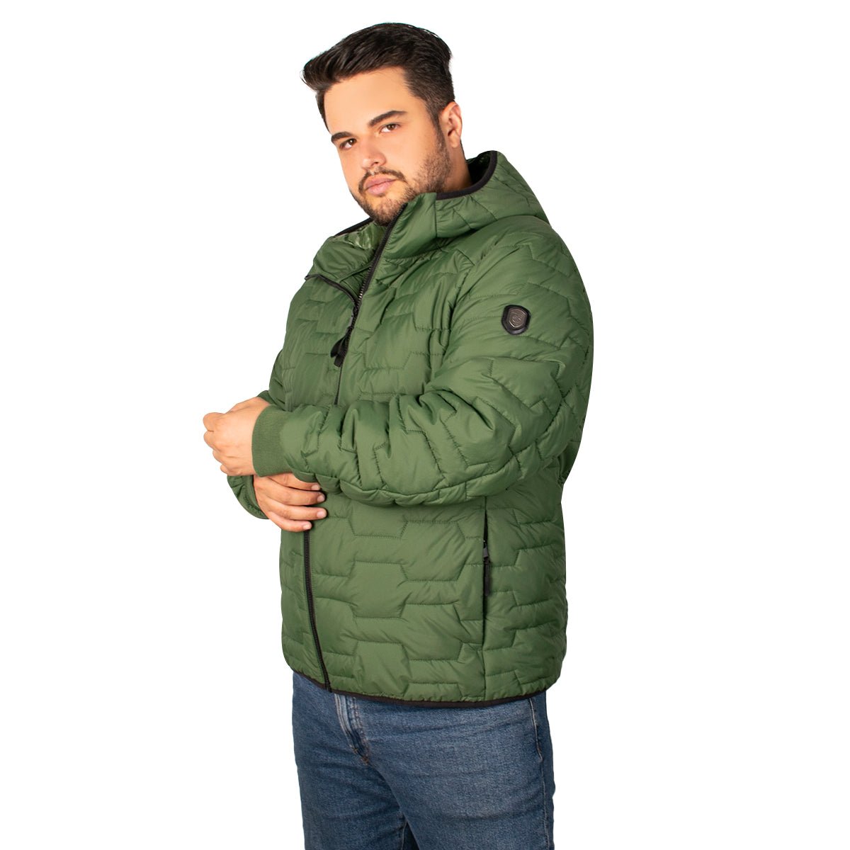Chamarra Capitonada Hombre Plus Size - The Original Greenlander
