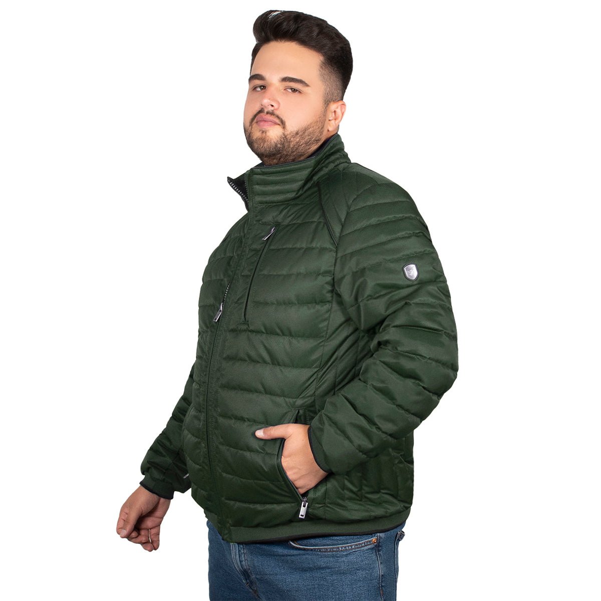 Chamarra Capitonada Hombre Plus Size - The Original Greenlander