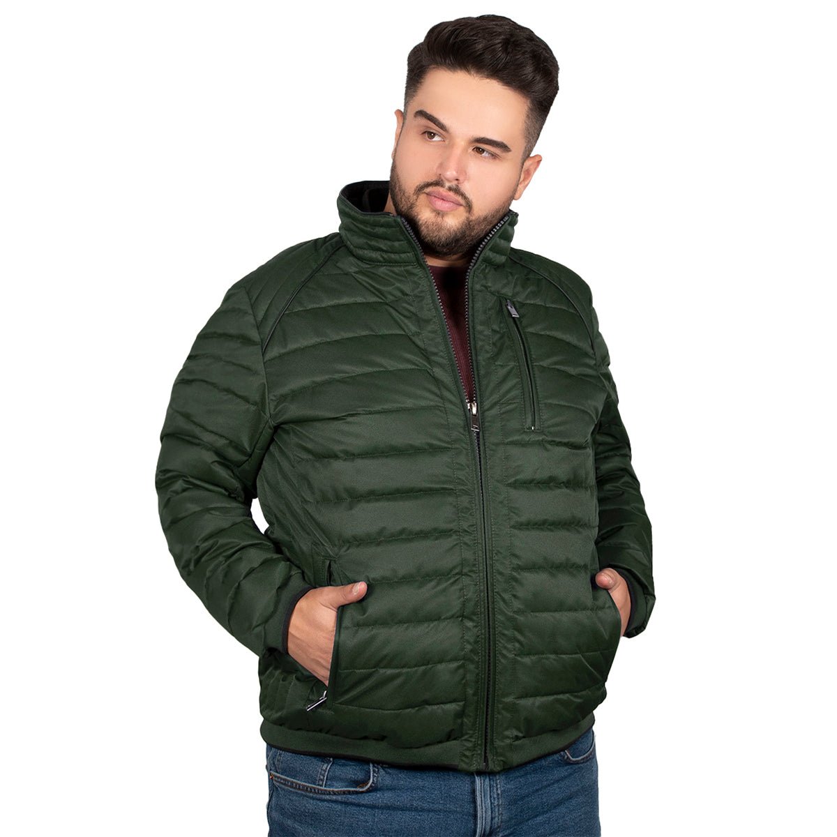 Chamarra Capitonada Hombre Plus Size - The Original Greenlander