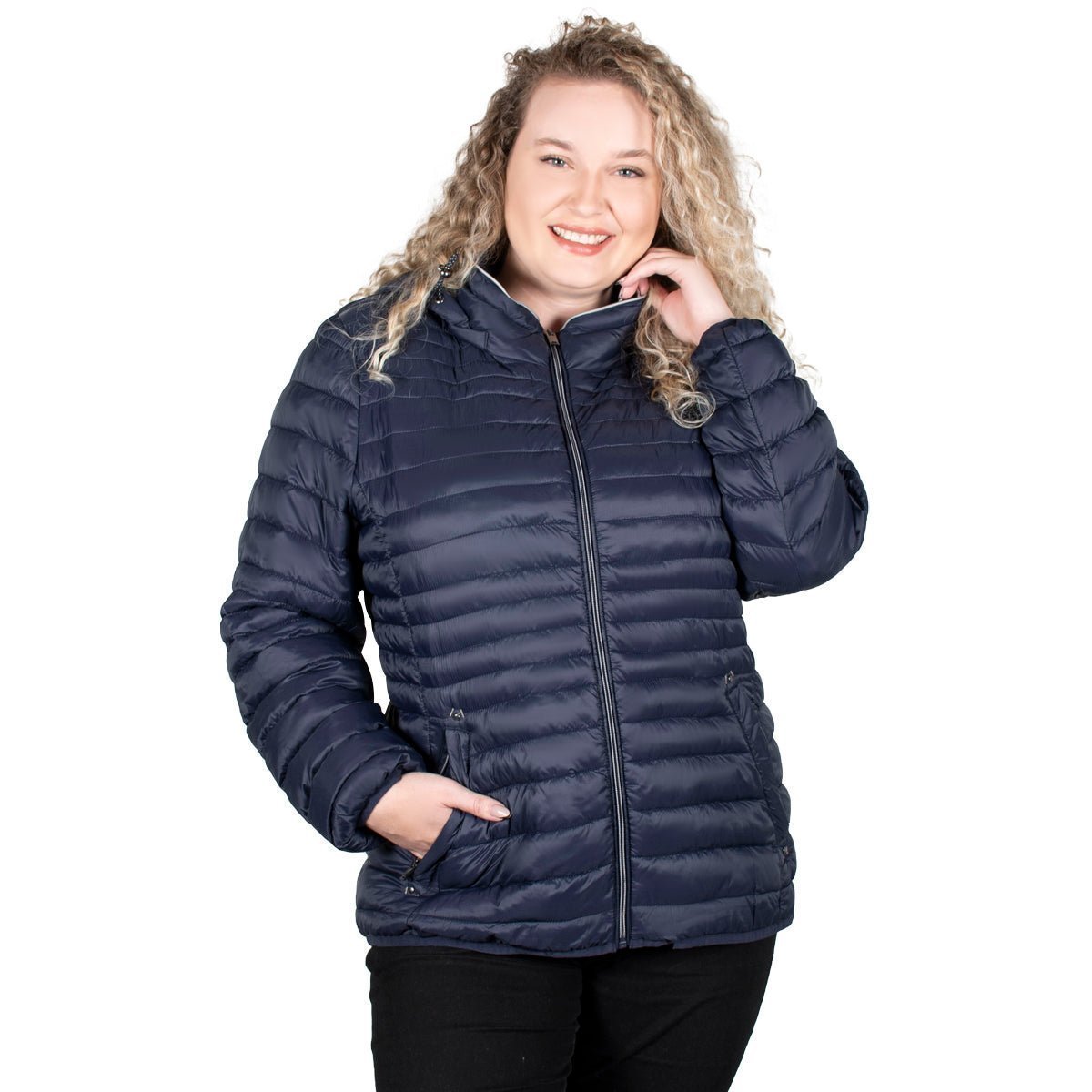 Chamarra Capitonada Mujer Plus Size - The Original Greenlander
