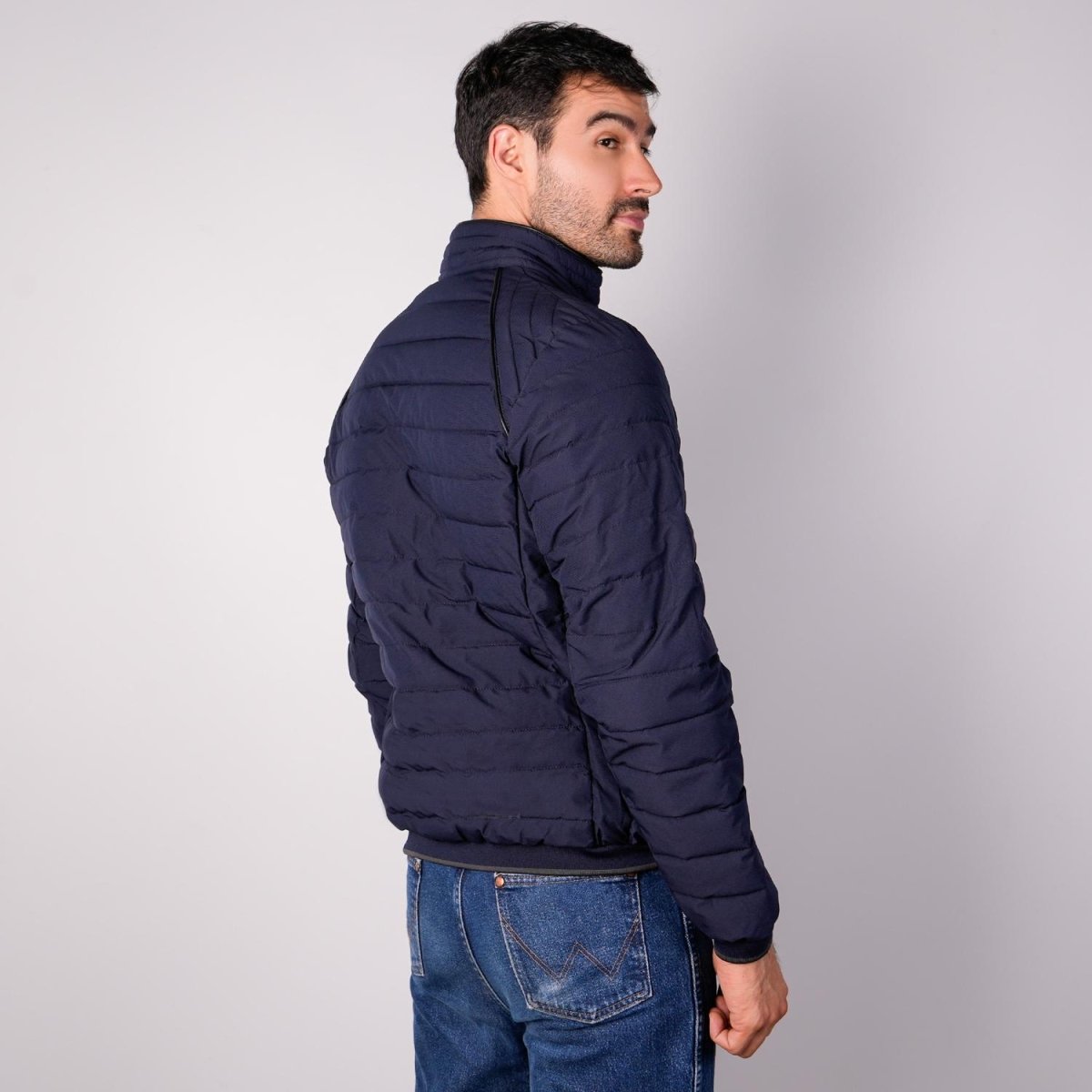 Chamarra capitonada para hombre con bolsa en pecho Greenlander - Greenlander