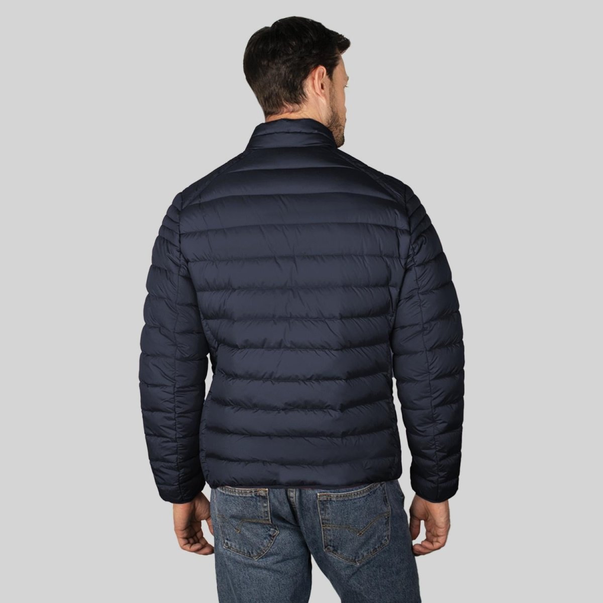 Chamarra Capitonada para hombre con bolsas a los costados y bies elástico Greenlander - Greenlander