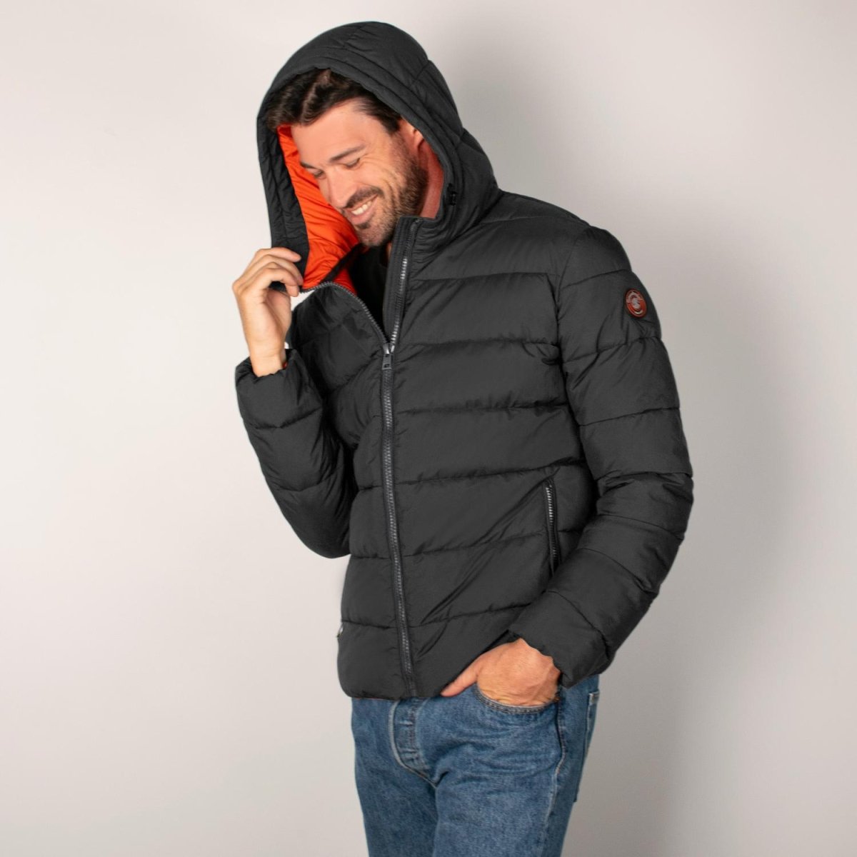 Chamarra capitonada para hombre con bolsillos Greenlander - Greenlander