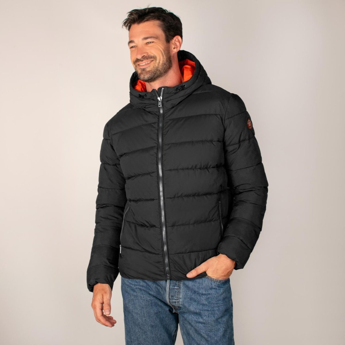 Chamarra capitonada para hombre con bolsillos Greenlander - Greenlander