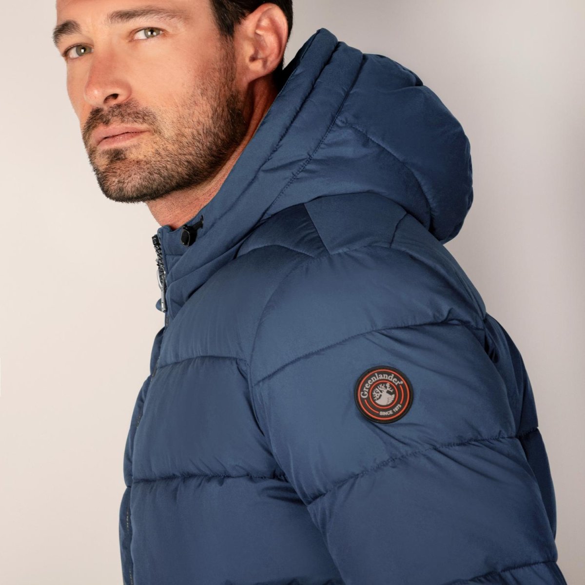 Chamarra capitonada para hombre con bolsillos Greenlander - Greenlander