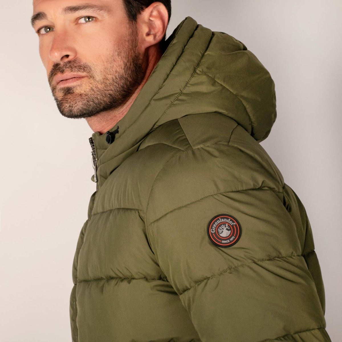 Chamarra capitonada para hombre con bolsillos Greenlander - Greenlander