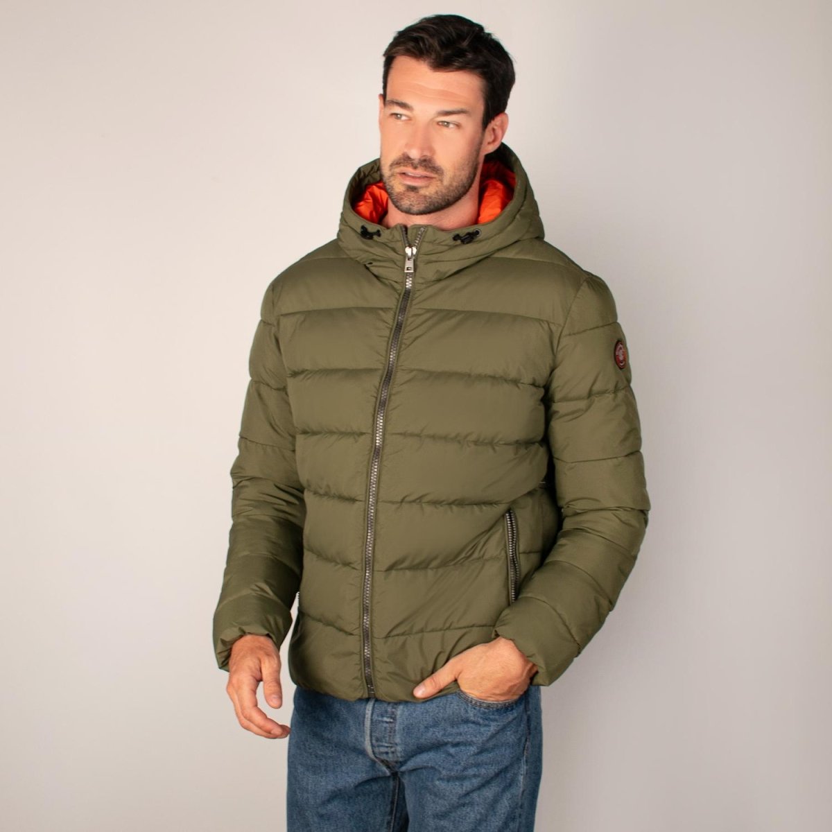 Chamarra capitonada para hombre con bolsillos Greenlander - Greenlander