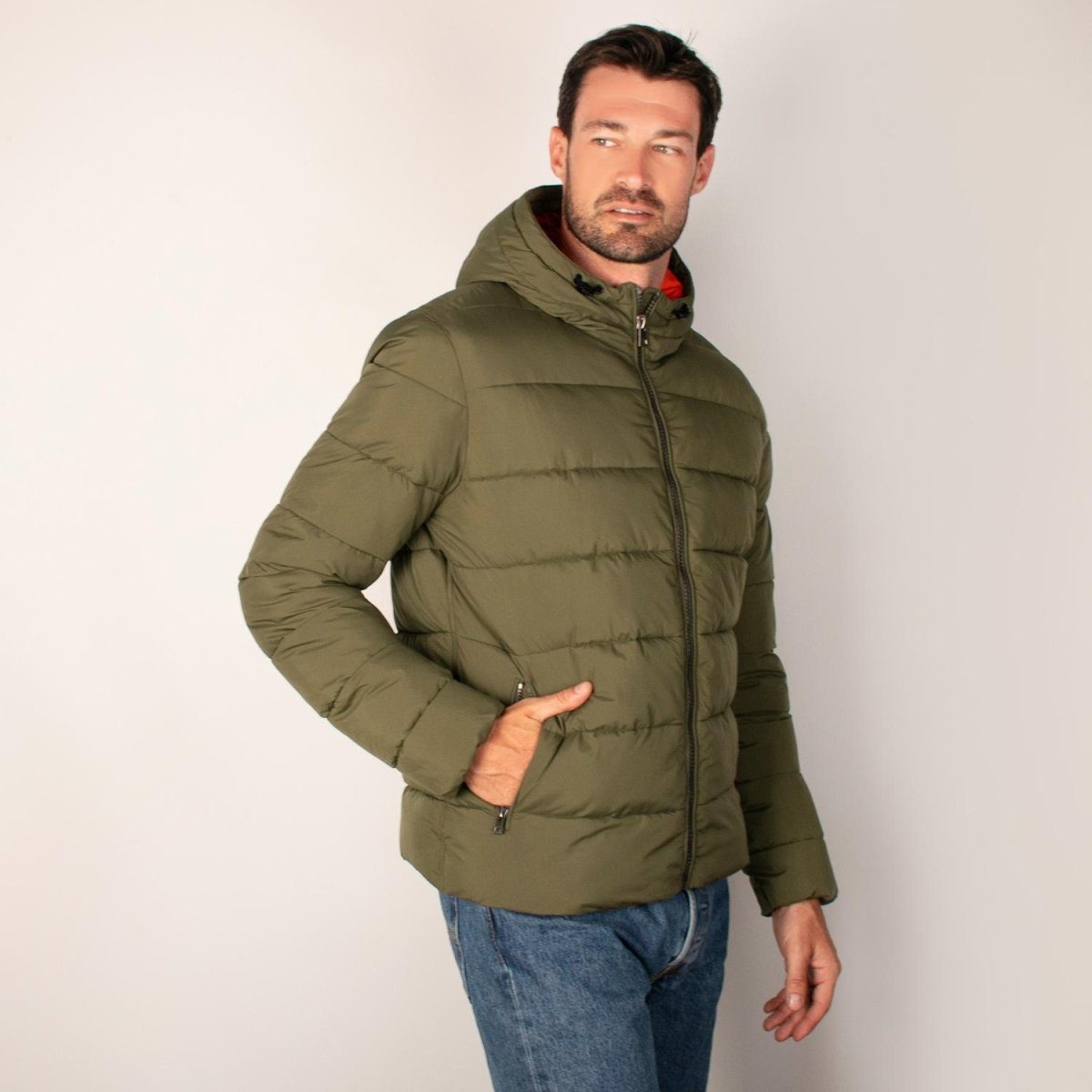 Chamarra capitonada para hombre con bolsillos Greenlander - Greenlander