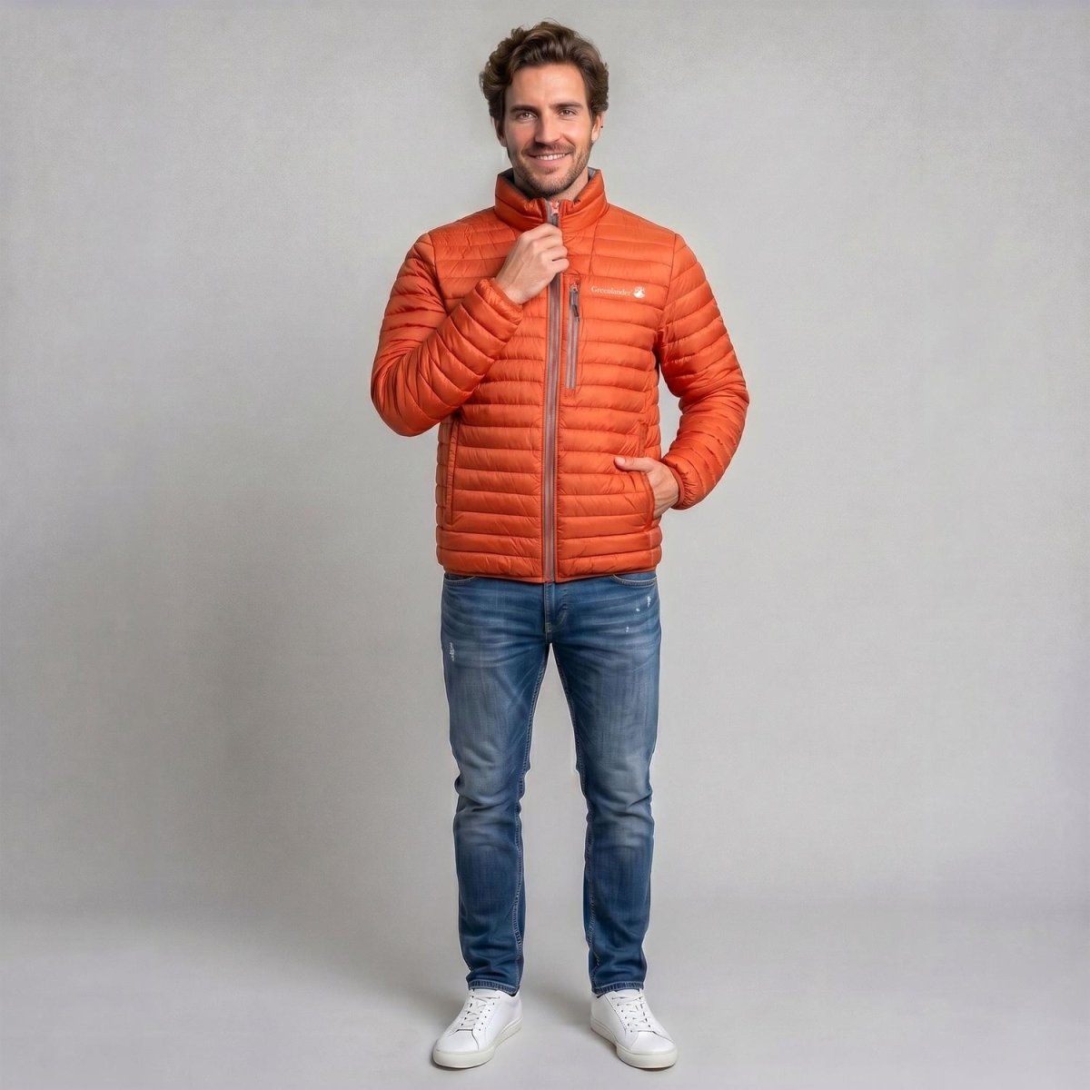 Chamarra capitonada para hombre con bolsillos Greenlander - Greenlander