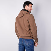 Chamarra capitonada para hombre con gorro desmontable Greenlander - Greenlander