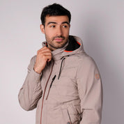 Chamarra capitonada para hombre con gorro desmontable Greenlander - Greenlander