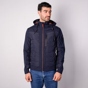 Chamarra capitonada para hombre con gorro desmontable Greenlander - Greenlander