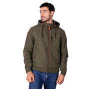 Chamarra capitonada para hombre con gorro desmontable Greenlander - Greenlander