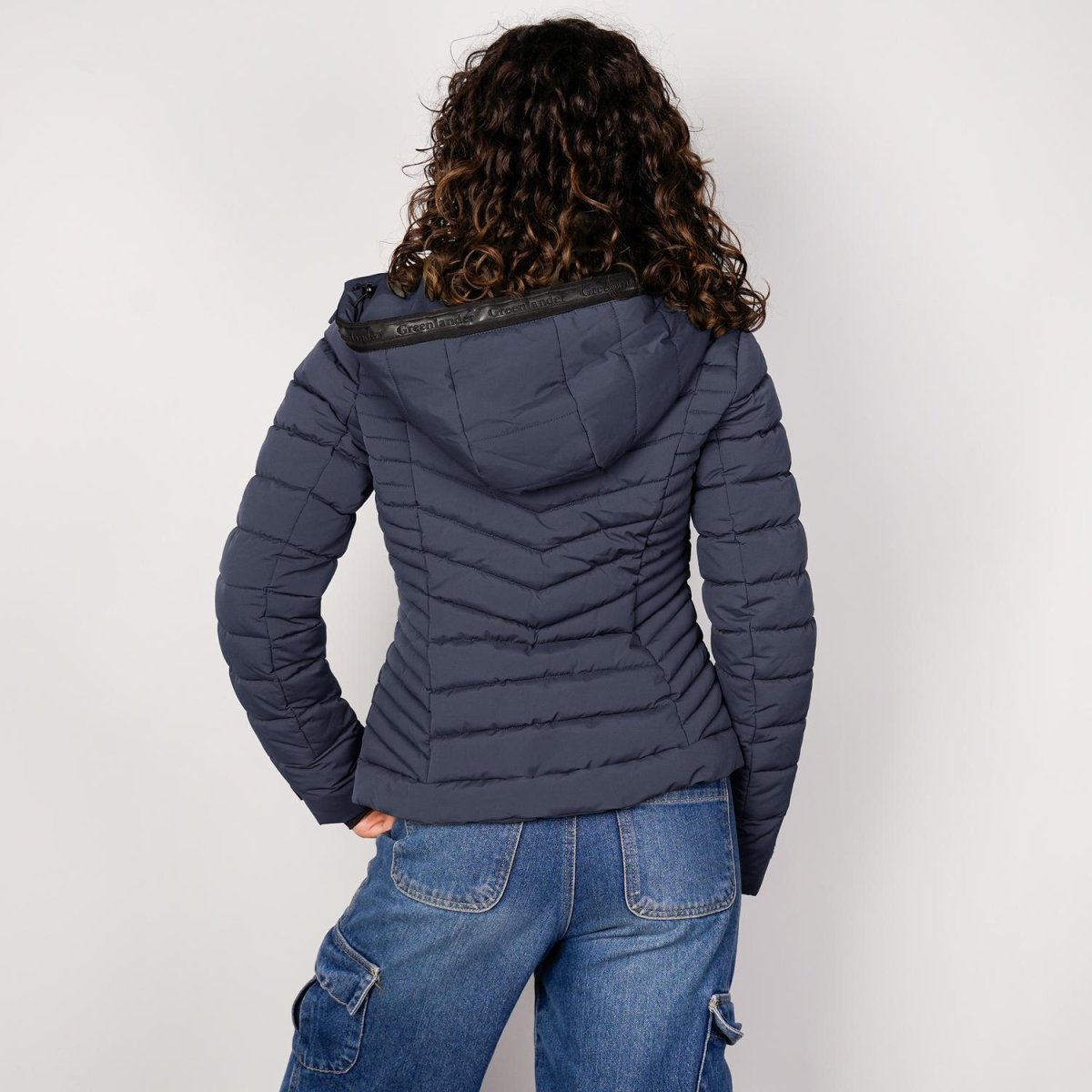 Chamarra capitonada para mujer con capucha desmontable Greenlander - Greenlander