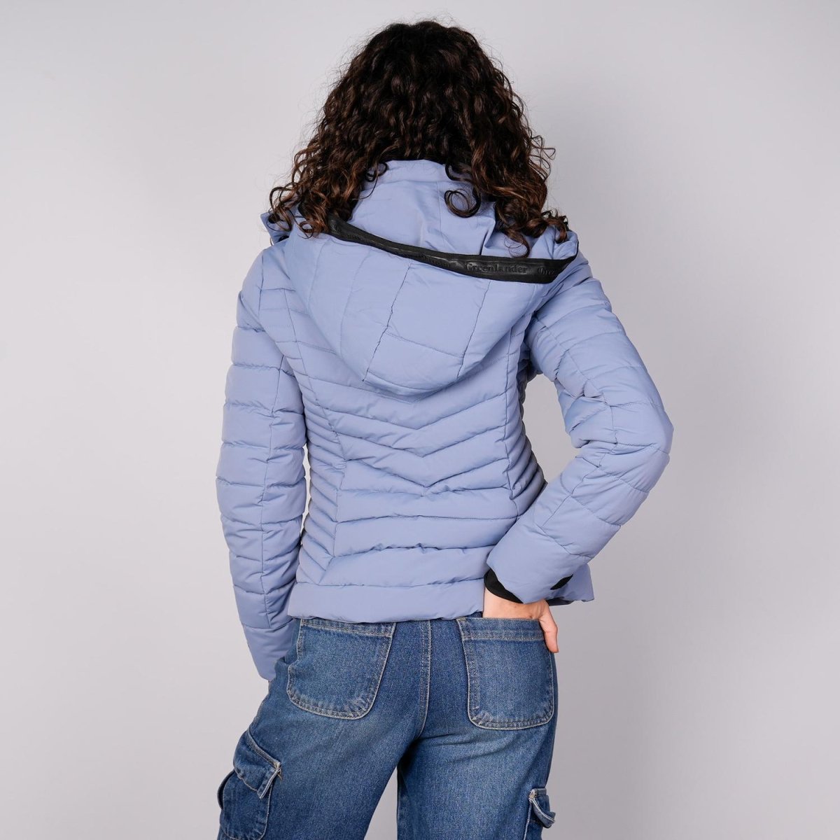 Chamarra capitonada para mujer con capucha desmontable Greenlander - Greenlander
