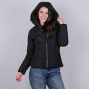 Chamarra capitonada para mujer con capucha desmontable Greenlander - Greenlander