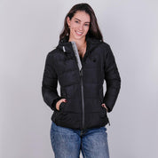 Chamarra capitonada para mujer con capucha desmontable Greenlander - Greenlander