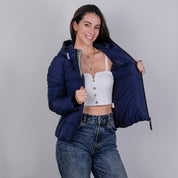 Chamarra capitonada para mujer con capucha desmontable Greenlander - Greenlander