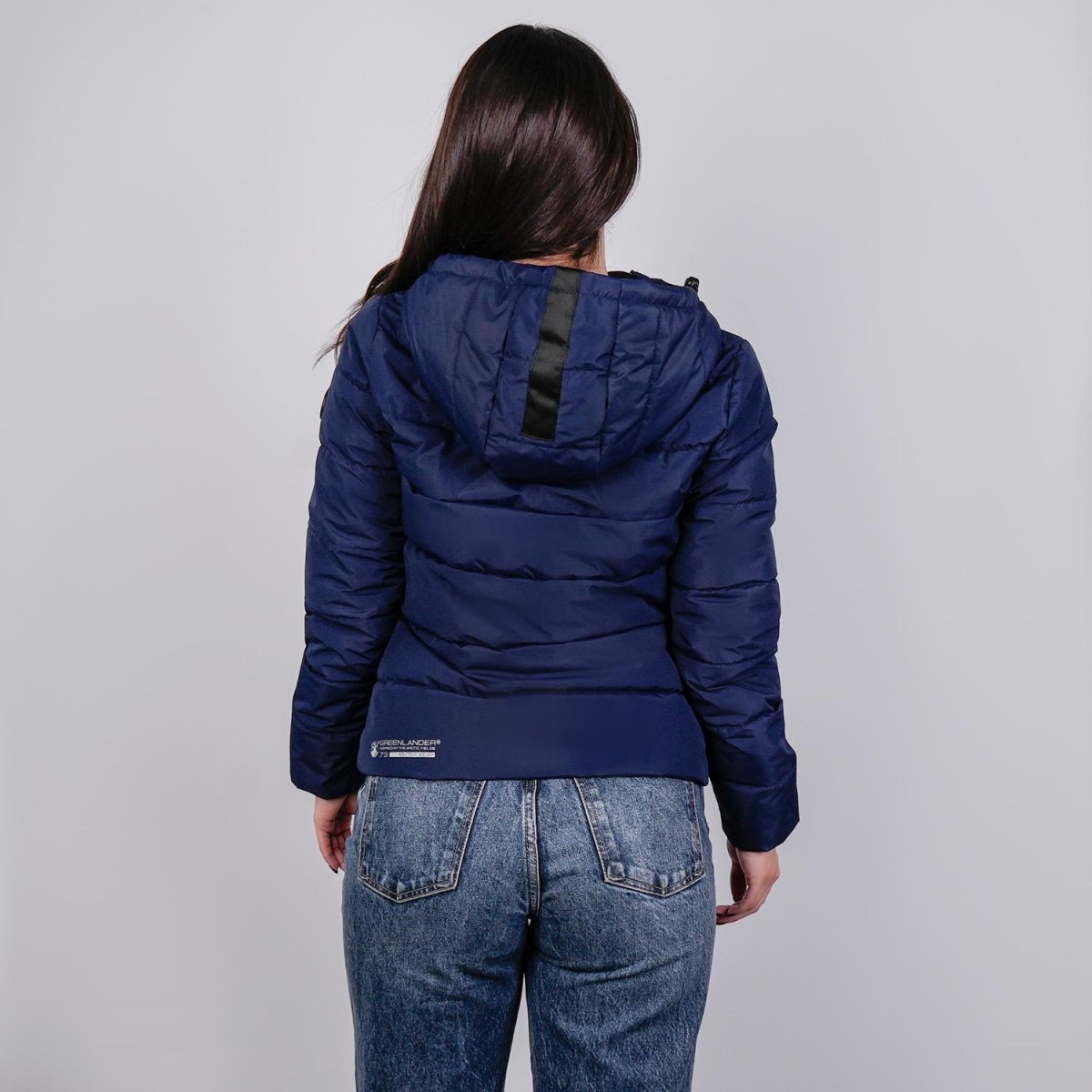 Chamarra capitonada para mujer con capucha desmontable Greenlander - Greenlander