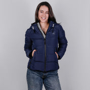 Chamarra capitonada para mujer con capucha desmontable Greenlander - Greenlander