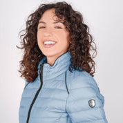 Chamarra capitonada para mujer con cuello alto y bolsillos Greenlander - Greenlander
