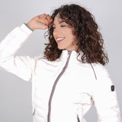 Chamarra capitonada para mujer con cuello alto y bolsillos Greenlander - Greenlander