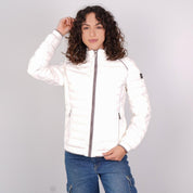 Chamarra capitonada para mujer con cuello alto y bolsillos Greenlander - Greenlander