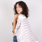 Chamarra capitonada para mujer con cuello alto y bolsillos Greenlander - Greenlander