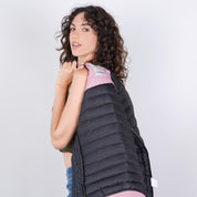 Chamarra capitonada para mujer con cuello alto y bolsillos Greenlander - Greenlander