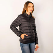 Chamarra capitonada para mujer, empacable con gorro oculto Greenlander - Greenlander