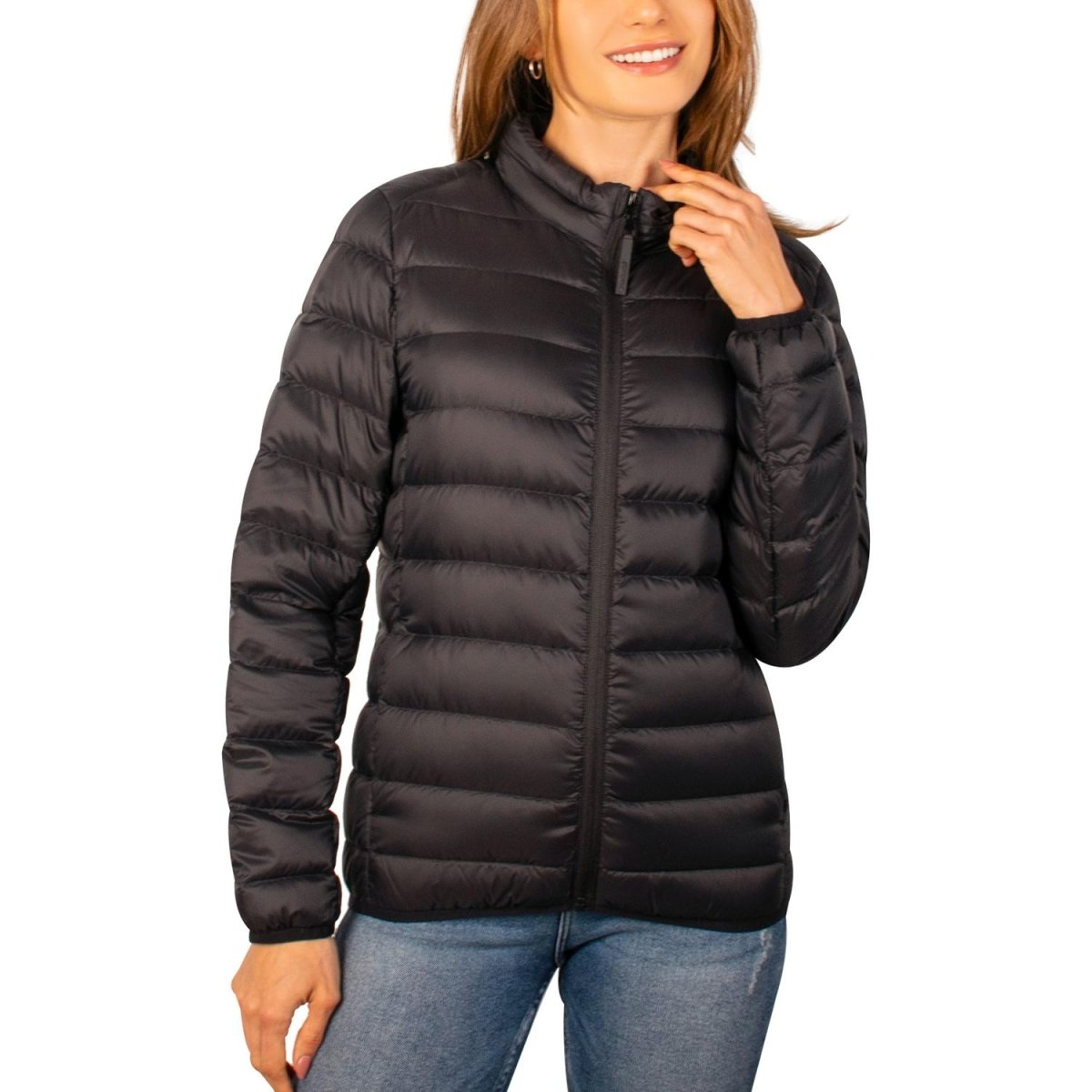 Chamarra capitonada para mujer, empacable con gorro oculto Greenlander - Greenlander