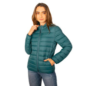 Chamarra capitonada para mujer, empacable con gorro oculto Greenlander - Greenlander
