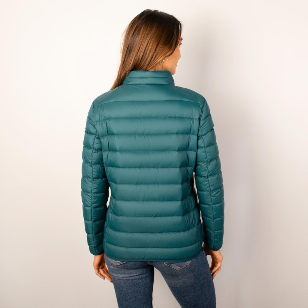 Chamarra capitonada para mujer, empacable con gorro oculto Greenlander - Greenlander