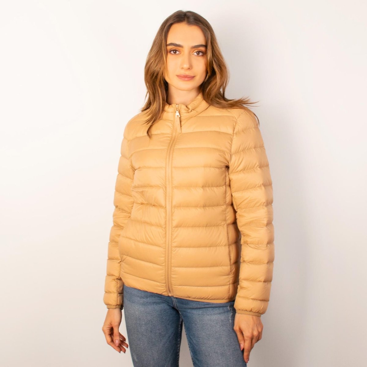 Chamarra capitonada para mujer, empacable con gorro oculto Greenlander - Greenlander