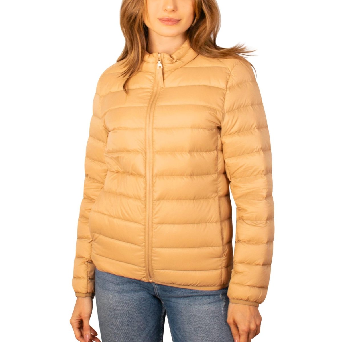 Chamarra capitonada para mujer, empacable con gorro oculto Greenlander - Greenlander