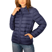 Chamarra capitonada para mujer, empacable con gorro oculto Greenlander - Greenlander