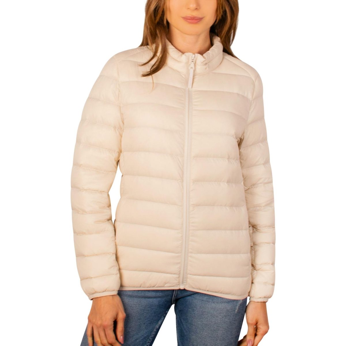 Chamarra capitonada para mujer, empacable con gorro oculto Greenlander - Greenlander