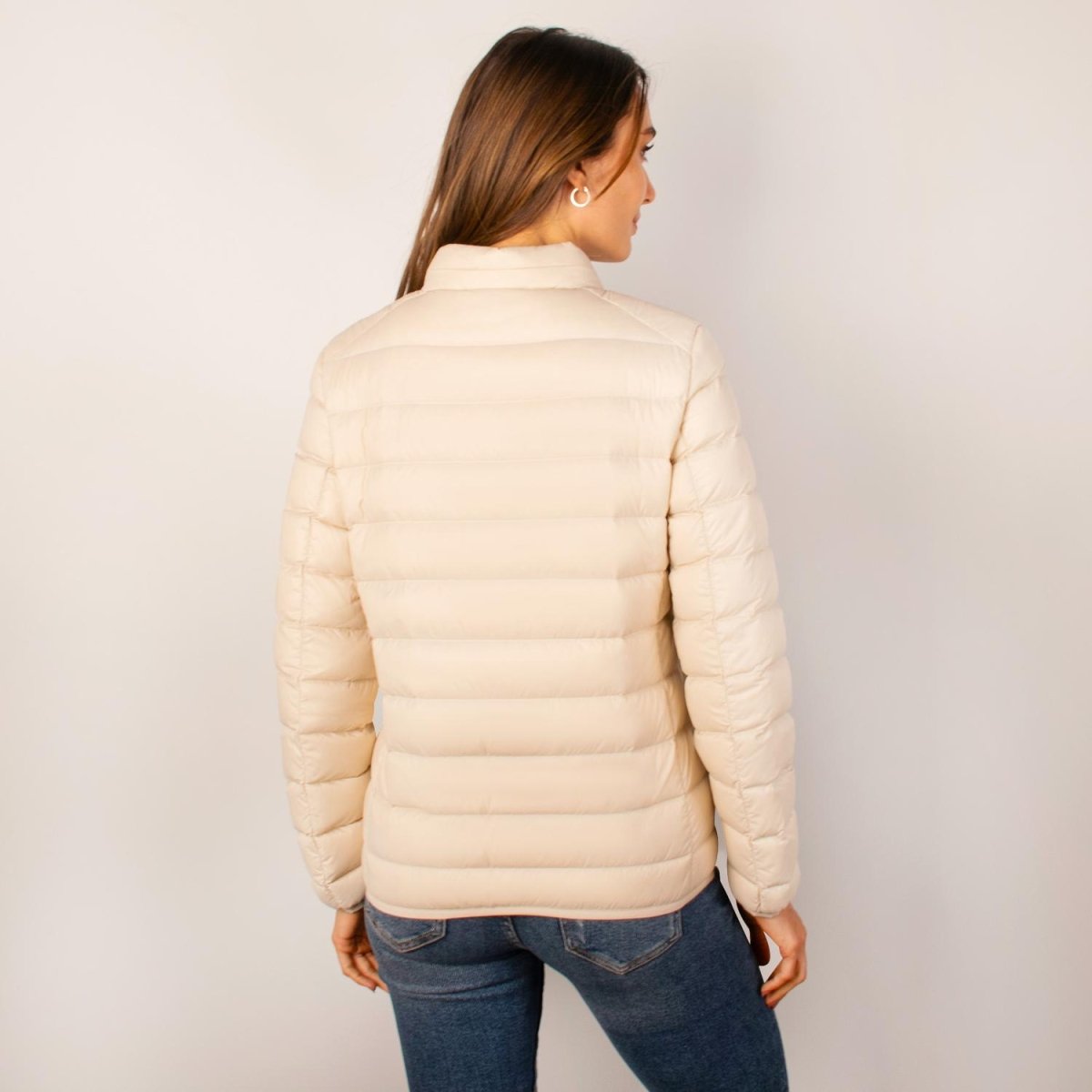 Chamarra capitonada para mujer, empacable con gorro oculto Greenlander - Greenlander