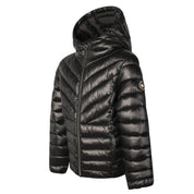 Chamarra capitonada para niña con bolsas y capucha Greenlander - Greenlander