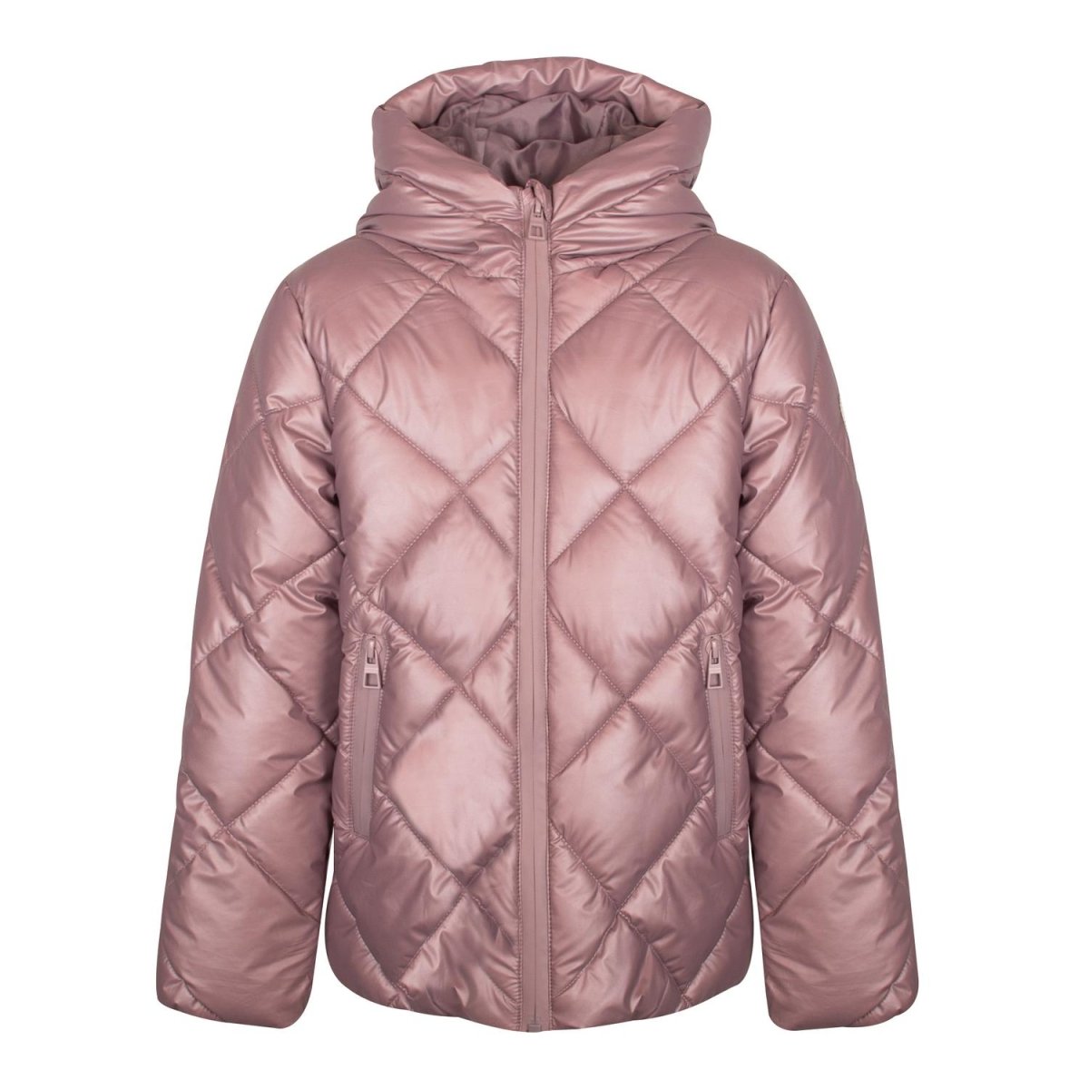 Chamarra capitonada para niña con bolsillos y cierres a prueba de agua Greenlander - Greenlander