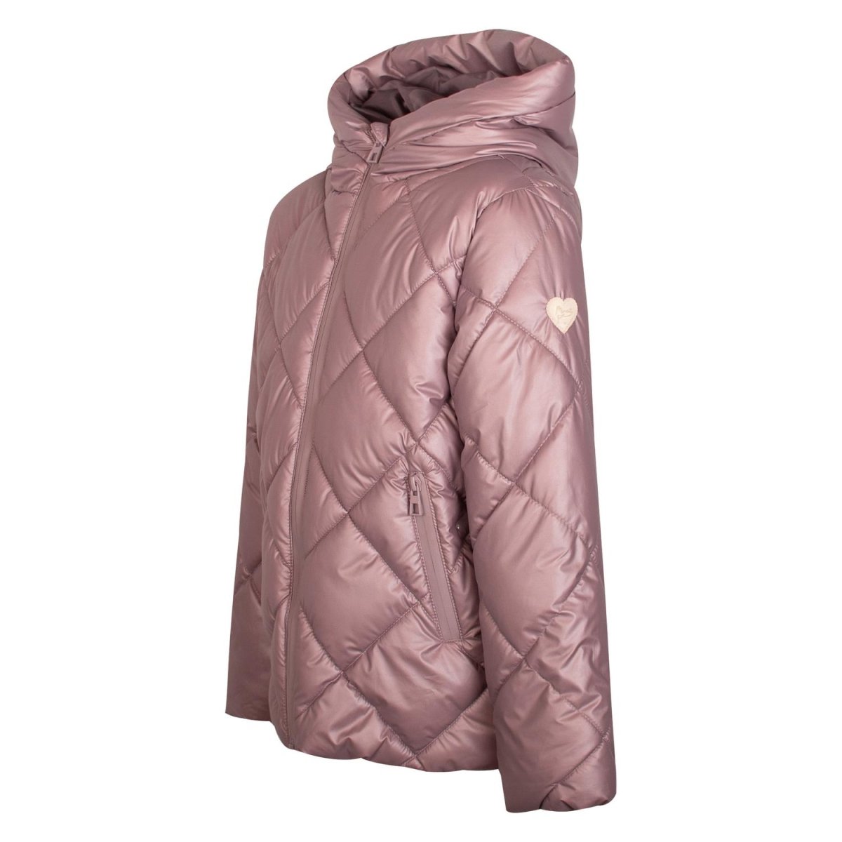 Chamarra capitonada para niña con bolsillos y cierres a prueba de agua Greenlander - Greenlander