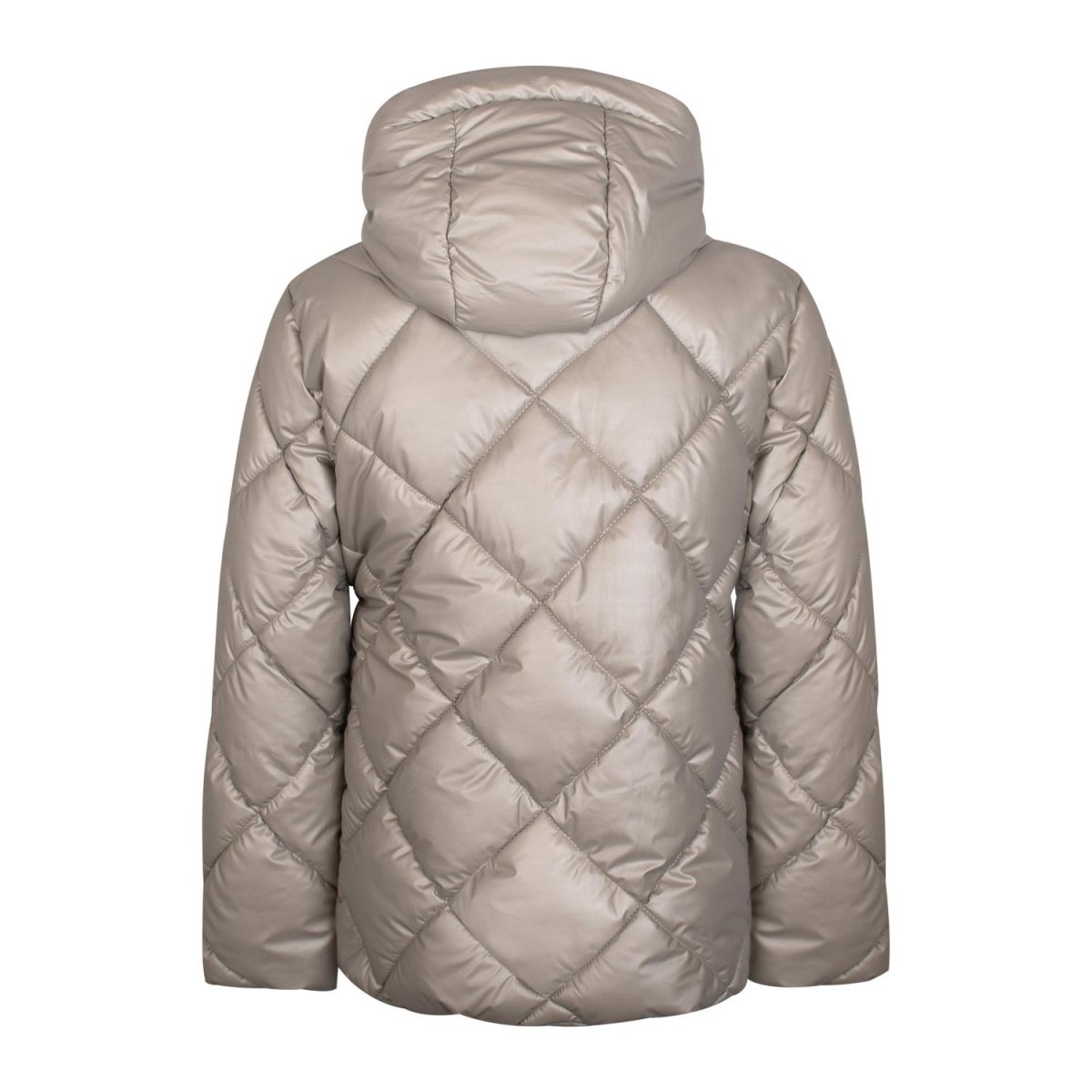 Chamarra capitonada para niña con bolsillos y cierres a prueba de agua Greenlander - Greenlander