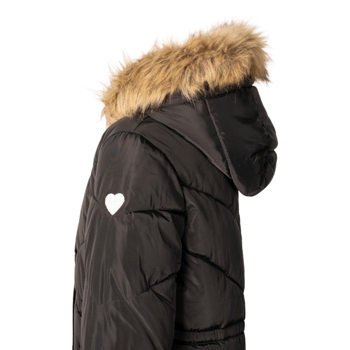 Chamarra capitonada para niña con gorro Greenlander - Greenlander