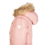 Chamarra capitonada para niña con gorro Greenlander - Greenlander