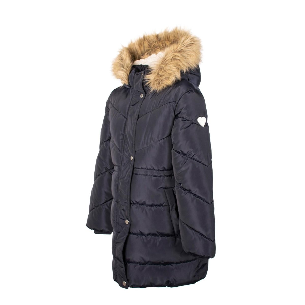 Chamarra capitonada para niña con gorro Greenlander - Greenlander