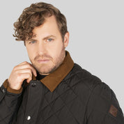 Chamarra capitonada plus size para hombre con bolsa interior Greenlander - Greenlander