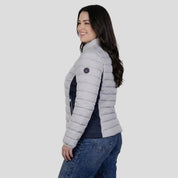 Chamarra Capitonada Plus Size para Mujer con Cuello Alto y Bolsillos | Greenlander - Greenlander