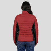 Chamarra Capitonada Plus Size para Mujer con Cuello Alto y Bolsillos | Greenlander - Greenlander